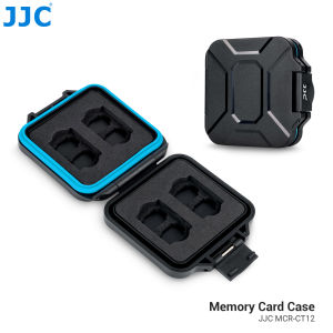 JJC | JJC Portable CFexpress Type A Card Case Holder Water-Resistant Micro SD Storage Organizer for 4 CFexpress Type A Card 8 Micro SD