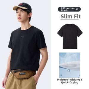 CAMEL | Quick Dry Round Neck UV Protection Mens T-shirt