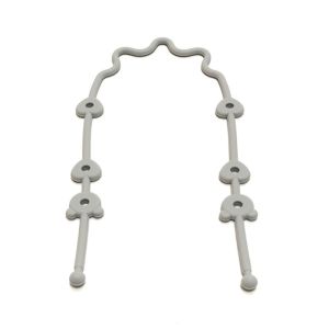 Pacifier Clip for Babies Silicone Holder with Safety Straps Stroller Accessories Baby Pacifier Chain Toy & Cup Holder