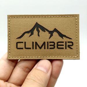 1pc High-Visibility Reflective Mountaineering Patches - Hook and Loop Fasteners - Reusable Backpack Hat Stickers Fashionable