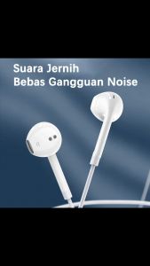 PROMO! Headphone 3.5mm Ringan 10g - Bisa Dikontrol Volume - 4 Pilihan Warna Trendy