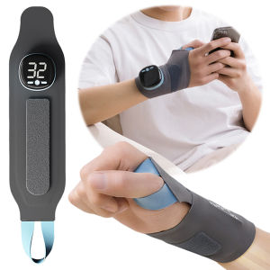 Heating Massage Hand Pad Wrap Brace Splint for Carpal Tunnel Relief Support for Right & Left Hand Men & Women