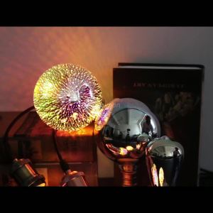 Parkson | Bóng Đèn LED Edison Cổ Điển 3D E27 220V Nhiều Màu Sắc Trang Trí Giáng Sinh Trong Nhà Phòng Khách Công Suất Cao Kiểu Dáng Quả Cầu