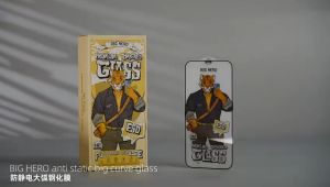 ESD Anti-Static HD Clear Premium Full Tempered Glass For VIVO Y100/Y28S/Y27S/Y20/Y77/Y11/Y03/Y18/Y17S/V27E/V25/V23E/V21E/V20  Phone Screen Protector