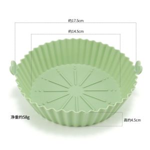 Loyang Air Fryer Oven Multifungsi Bahan Silikon/ Tahan Panas dapat dipakai ulang