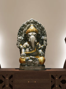 Yi Li Southeast Asia Style Elephant Ornaments Thai Style Trunk Statue Living Room Entrance Elephant God Table Decoration Crafts