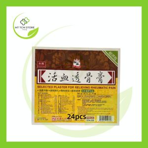 Fei Yien Pai Selected Plaster for Relieving Rheumatic Pain ( 6Pcs/24 Pcs) 飞燕牌活血透骨膏 24片 经济装