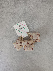 Sweet Baby Girl Hair Ties Mini Floral Silk Ribbon Knot Elastic Band Hair Bands Headwear for Toddlers Fresh out Fashion Accessories