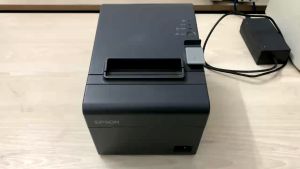 Máy in hóa đơn in oder bếp từ xa khổ giấy 80mm epson tm-t82ii [ đã qua sử dụng ]
