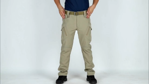 IX9 quick dry Cargo Pants Elastic Waterproof Military Pants Multi-purpose Large Pockets Scratch-resistant Sport Pants Trousers S-3XL