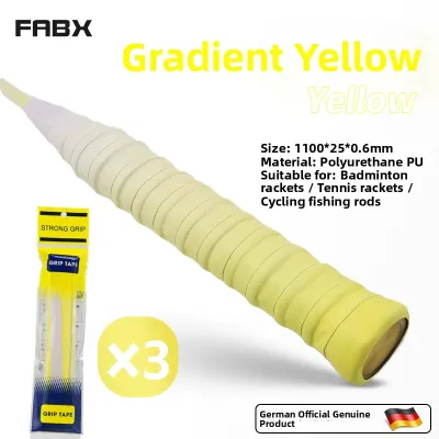 FABX | Shock Absorption Anti-Slip Sweat-Absorbing Grip Tape for Badminton Racket