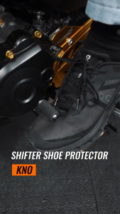 KNO Motorcycle Gear Shifter Shoe Protector Soft Rubber 12*8cm Durable