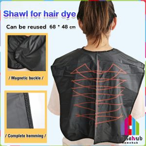 Homehub Salon Hair Dye Shawl Magnetic Cape Salon Tools Hair Tools