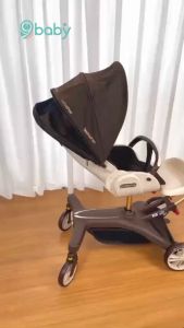 Xe đẩy cho bé xe nôi cho bé cao cấp Baobaohao V21 tiện dụng cho mẹ và bé - Có thể đảo chiều và nâng hạ độ cao