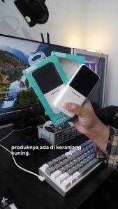 LOG ON POWERBANK HULK V 22.5W 10.000mAh JGO-500H (INCLUDED TYPE C CABLE)