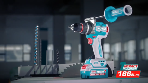 Total สว่านกระแทก ไร้สาย 166 N.m 3ระบบ BL motor แบตเตอรี่ 20V รุ่น TIDLI201668 Brushless cordless impact drill