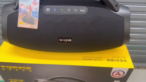 W-king D20 ลำโพงบลูทูธ รุ่นใหม่ล่าสุด กำลังขับ 200W เบสแน่น กันน้ำiPX6 Bluetooth Speaker ของแท้100%