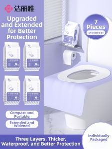 GRACE | Disposable Thick Waterproof Toilet Seat Cover Travel-Friendly
