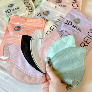 (HÀNG CHUẨN THÁI) SÉT 100 CÁI KhauTrang 3D Thái Nhiều Màu Mix Ngẫu Nhiên(MỎNG NHẸ THOÁNG)