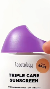 FEMME || Facetology Triple Care Sunscreen Tinted SPF 50 PA++++ 40ML