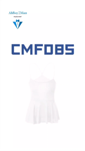Dress: Mens Roleplay Polyester Short Dres Skirt with Adjustable Shoulder Strap (CMF085)