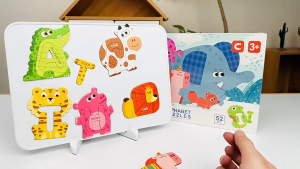 Children Early Education 3 years+ Magnetic Fridge Sticker Puzzle Kindergarten Enlightenment Alphabet ABC Educational Toy