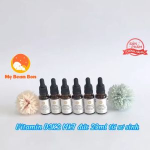 Vitamin D3 K2 MK7 Sunday Natural 20ml Cho Trẻ Từ Sơ Sinh Hỗ Trợ Hấp Thụ Canxi Cho Bé Tăng Chiều Cao Dạng Nhỏ Giọt Tiện Lợi Thực Phẩm Chức Năng Nhập Đức Hàng Chính Hãng
