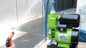 TAKA TGP051A ปั๊มน้ำไฟฟ้า ใบพัดทองเหลือง 0.5 แรง ท่อดูด/ส่ง 1 นิ้ว เพิ่มแรงดันน้ำ ปั้มน้ำไฟฟ้า รับประกัน 6 เดือน สินค้ามาตรฐาน เกษตรทำเงิน