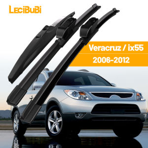 For Hyundai Veracruz IX55 2006-2012 1set Front & Rear Windshield Wiper Blades Windscreen Wipers 2007 2008 2009 2010 2011