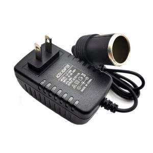 220V Sang 12V 2A DC Bộ Chuyển Đổi Nguồn Điện Thuốc Lá Trên Xe Ô Tô Adapter Sạc Biến Áp Bật Lửa Thuốc Lá Cắm Ổ Cắm Jack Điện Tử