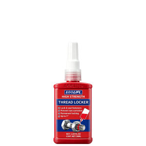 LOOLIFL | Medium-Strength Thread Locker Loolifl Industrial-Grade Thread Locker Oil-Resistant Removable Anaerobic Type Used as Anti-Vibration Adhesive for Metal Bolts and Nuts Suitable for Screw Sealants and Fasteners in Mechanical Repairs.