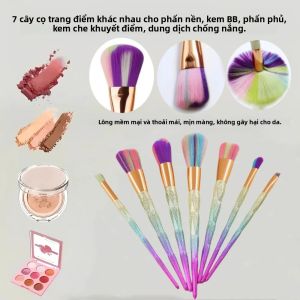 Bộ Cọ Trang Điểm 1-14 Chiếc Bộ Lông Tổng Hợp Mềm Mại Dùng Cho Phấn Mắt Kẻ Mắt Má Hồng - Bộ Dụng Cụ Mỹ Phẩm Thân Thiện Với Da Có Tay Cầm Bằng Nhựa