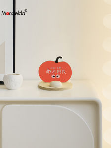 Mandelta Creative Desktop Mobile Phone Stand Luxury Artistic Living Room TV Cabinet Decoration Simple Modern Style Wood Material