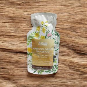 Hair Coloring Blackening Shampoo/Infused with Plant Extracts 30ml /Hazzle free coloring &Easy to use Suitable for Achieving deep dark brown hair color & full grey hair coverage