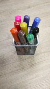 ปากกาเคมี ตราม้า 2 หัว ลบไม่ได้ มีหลายสี ปากกาเมจิก ปากกามาร์คเกอร์ หมึกเคมีคุณภาพสูง ทนน้ำ ทนแสงแดด TWIN-PEN Horse YC