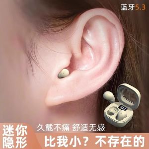 High Quality Wireless Bluetooth Sleep Earphones Invisible Mini Long Battery Life for Men And Women Bone Conduction Stereo Sound
