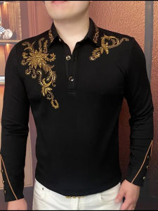 Áo Thun Polo Cổ Bẻ Ôm Vừa Vặn Thời Trang Mùa Hè 2025 Cho Nam Áo Thun Thể Thao Thường Ngày Thoáng Khí Thoải Mái Dài Tay