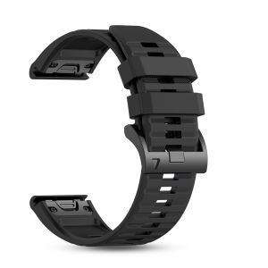 Official 22mm 26mm Silicone Strap For Garmin For Garmin Forerunner 970 965 955 Band Instinct 3 2X/Fenix 8 E 7X QuickFit Bracelet