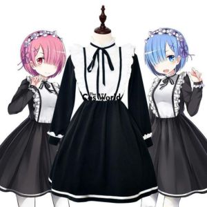 MAID APRON COSTUME COSPLAY
