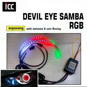 devil eyes RGB samba LED 360 color full singel LED double LED.