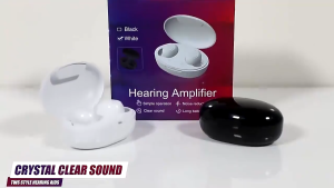 เครื่องช่วยฟัง หูตึงแบบชาร์จไฟได้หูฟังคนหูหนวก เครื่องช่วยฟังหูตึง หูฟังสำหรับคนหูหนวก ชุดหูฟัคนแก่