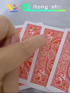 New Secret Marked Stripper Deck Play Cards Po-ker Cards Magic Toys Magic Trick