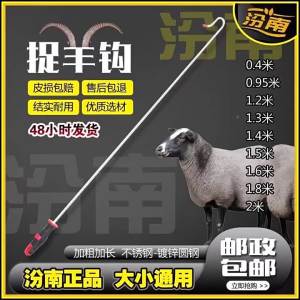Sheep Catching Hook with Shearing Hoof Trimming and Feeding Medicine Functions Reinforced Steel