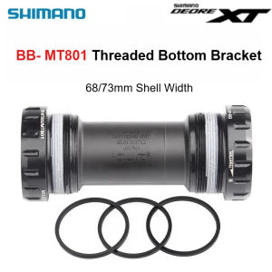 Shimano Deore XT BB-MT801 Bottom Bracket Threaded HOLLOWTECH II 68/73 MM Shell Width BB MT801 for M5100 M6100 M7100 Chainwheel