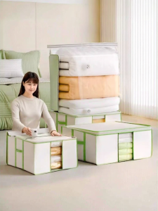 TAILI | Vacuum Compressible Storage Bag Clothes Blanket Oxford Cloth Seasonal Organizer