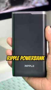 Ripple Power Bank 10000mAh Dual Port 20W PD Quick Charge Rippods Fast Charging Portable