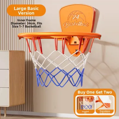 XINGE | Silent Childrens Basketball Hoop Home Use Toys for 3-6 Year Old Boys