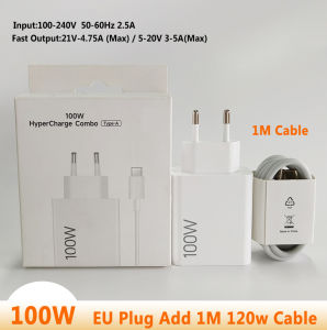 Xiaomi | XIAOMI 100W Usb Charger Original Super Fast Turbo Charging Adapter Cable Xiaomi 17 Pro Max 17Ultra 15 14 Poco F8 Pro M8 X8 F7