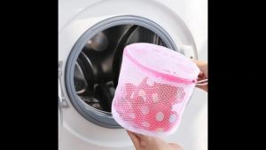 Tas Tempat Cuci Pakaian Dalam / Laundry Bra Bag Underwear Kantong Cuci Pakaian Dalam BH Anti Rusak