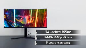 AJVXI 32inch monitor 165hz 2560x1440P monitor computer 144hz computer monitor IPS gaming monitor sRGB125% pc monitor